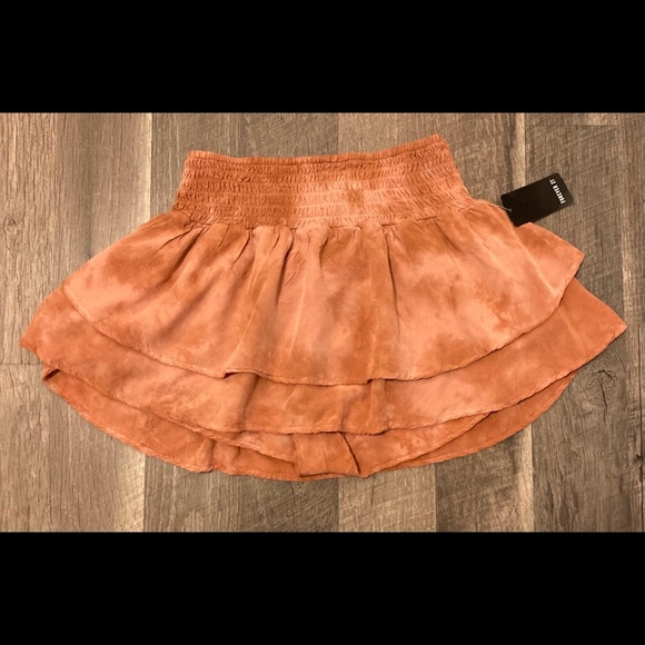 🆕🧡FOREVER 21 FRILLY TIERED SKORT/SKIRT🧡🆕 - Picture 7 of 14